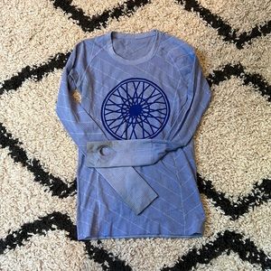 Lululemon Light Purple Soul Cycle Long Sleeve Running Top (6)